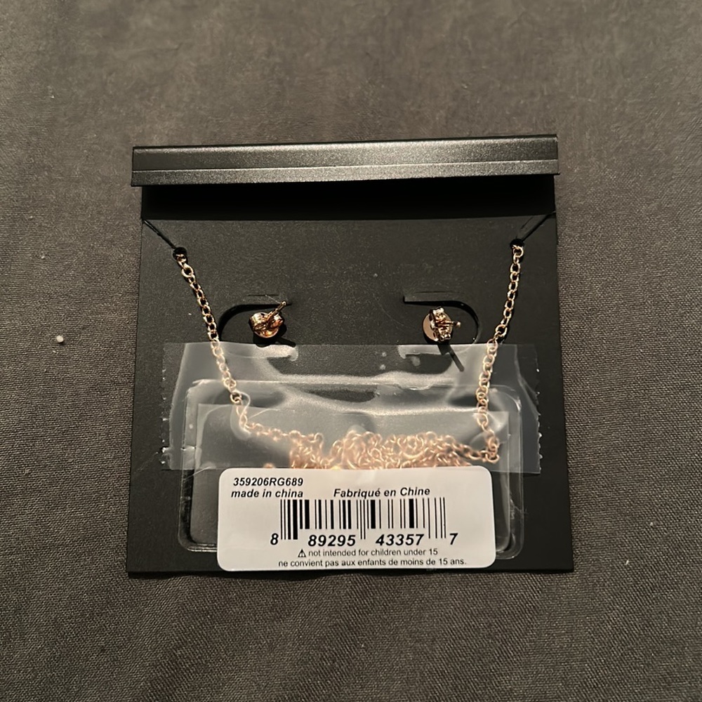 Coach Necklace and earrings set - Picture 2 of 3